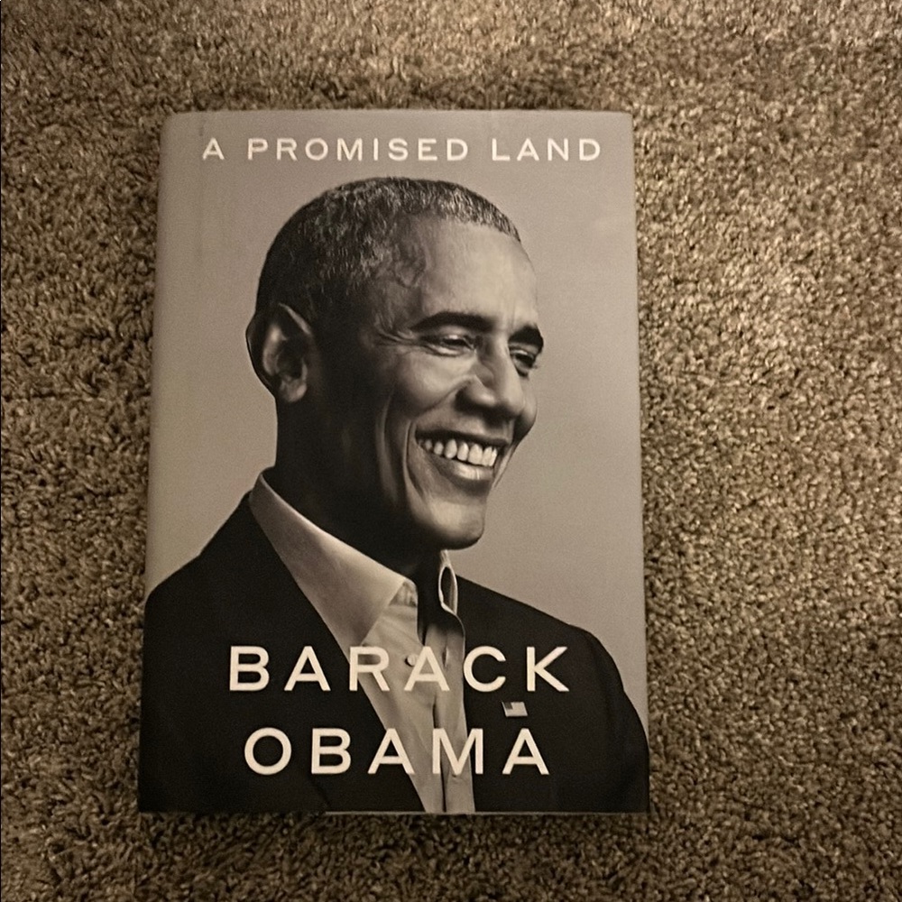 A Promised Land Hardcover Book